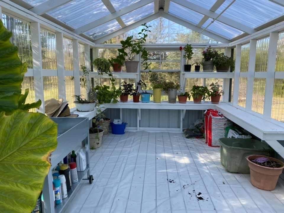organized greenhouse_farm and yard tx