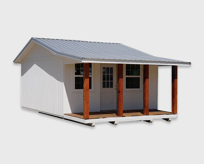 Lelands Painted Cottage Sheds, Tiny Home Shell, Home Office, Home Gym, She Shed, Man Cave