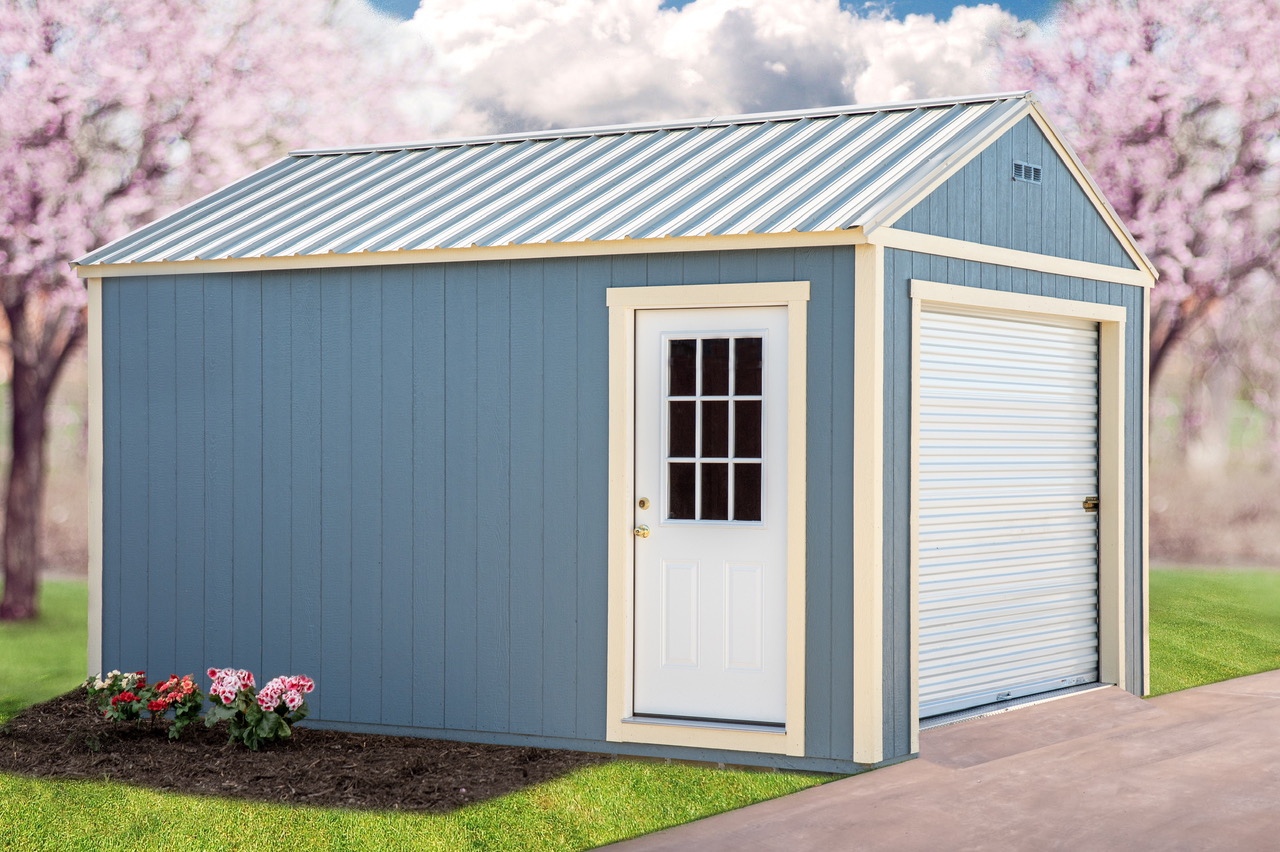 Texas Lelands Painted Garage Shed, Home Office, Home Gym, She Shed, Man Cave, Poolhouse