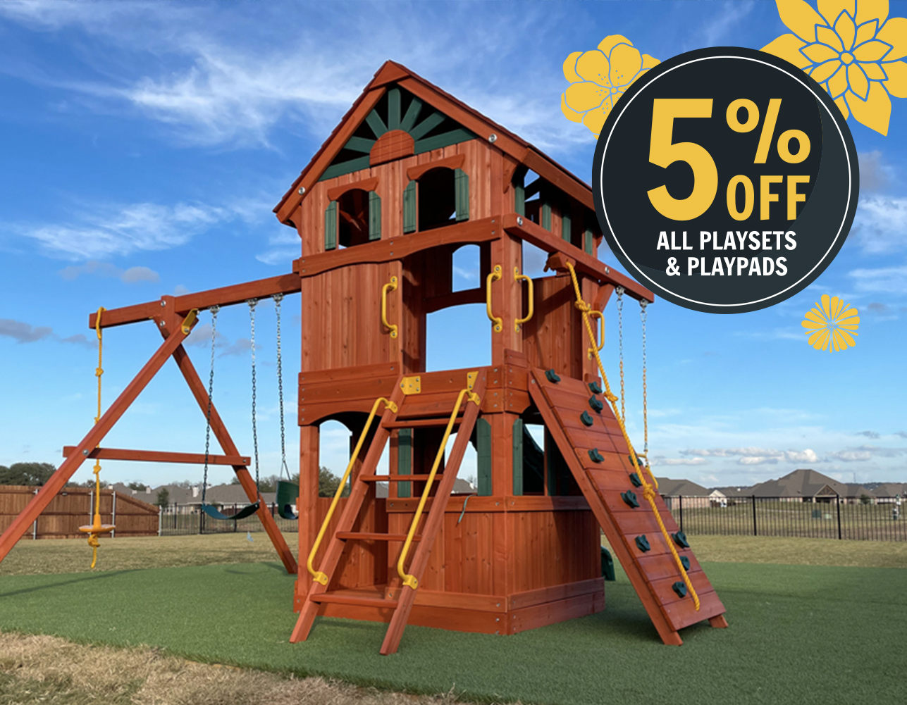 Farm and Yard Spring Sale Fort Based Playsets