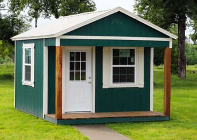 Farm-and-Yard-Central-Texas-Lelands-Painted-Cabinette-Shed, tiny home, home office, home gym, backyard shed