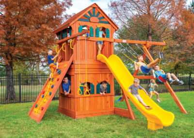 6.5 Bengal Fort with Treehouse Panels & Playhouse Panels