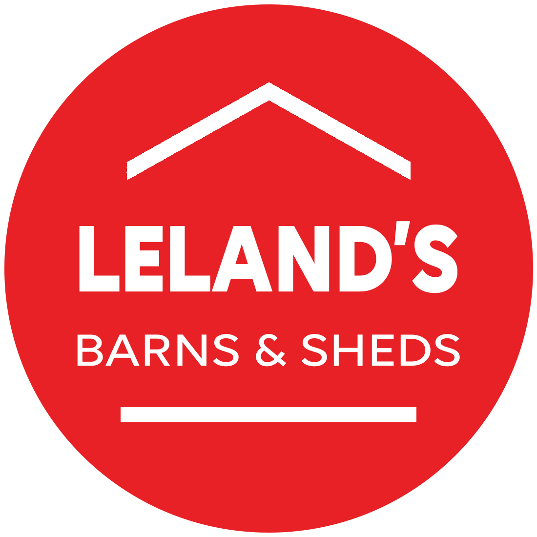 Lelands Barns and Sheds Logo